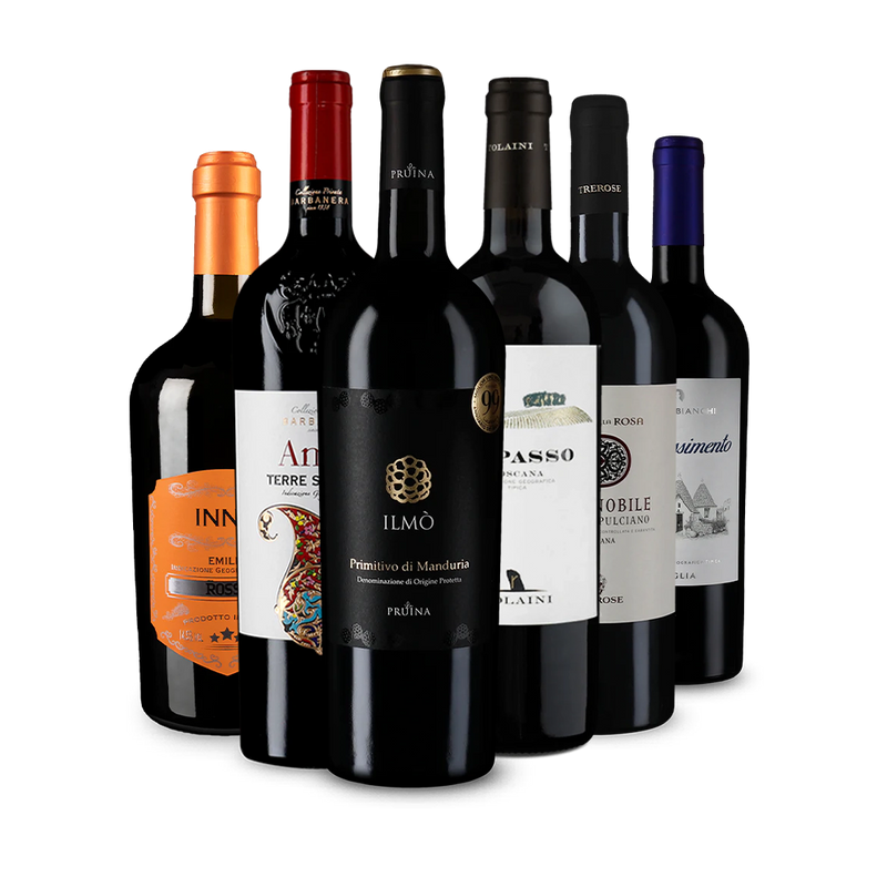 Offre Wine in Black 'Pizza, Pasta & Amore'