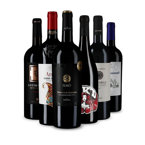 Offre Wine in Black 'Pizza, Pasta & Amore'