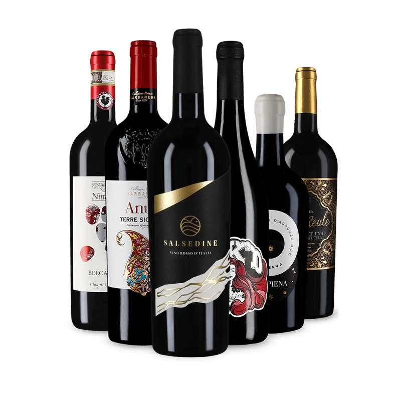 Offre Wine in Black 'Pizza, Pasta & Amore'