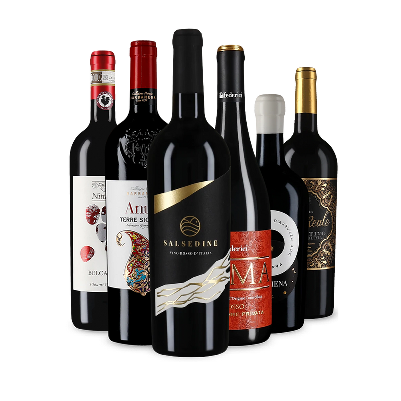 Offre Wine in Black 'Pizza, Pasta & Amore'