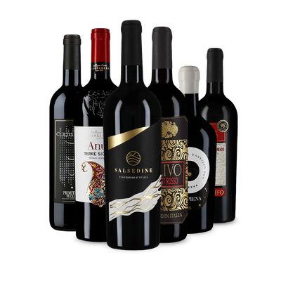 Offre Wine in Black 'Pizza, Pasta & Amore'