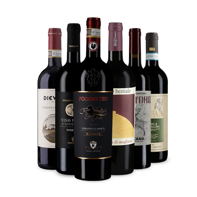 Wine in Black assortiment Best of Toskana