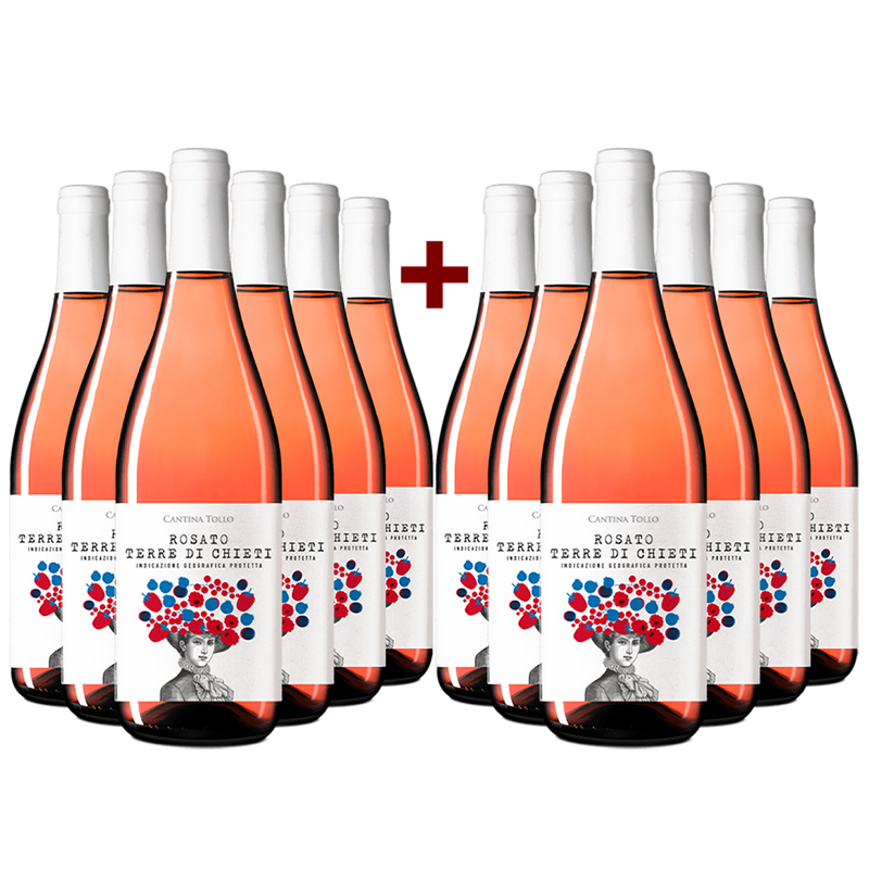 Offre 6+6 bouteilles Rosato Terre di Chieti 2021
