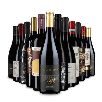 Offre 12 bouteilles 'Vins rouges best-sellers'