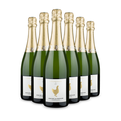 Offre 6 bouteilles Champagne Jean de la Fontaine L’Éloquente Brut