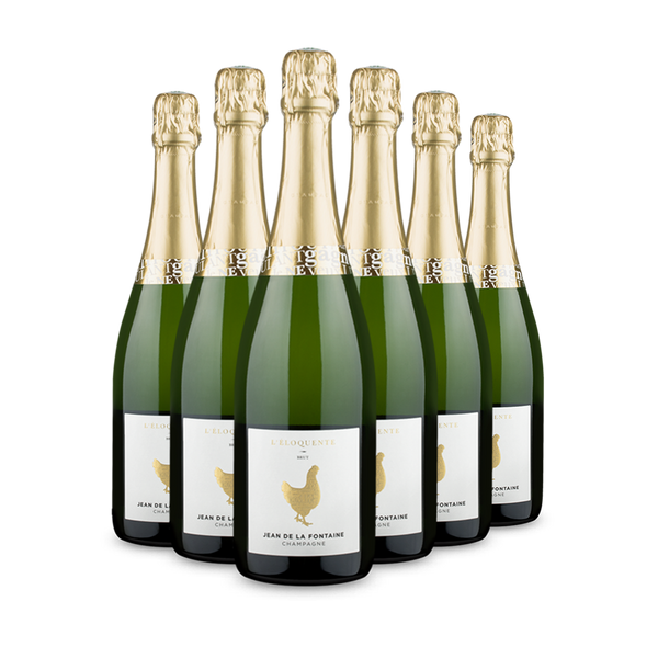 Offre 6 bouteilles Champagne Jean de la Fontaine L’Éloquente Brut