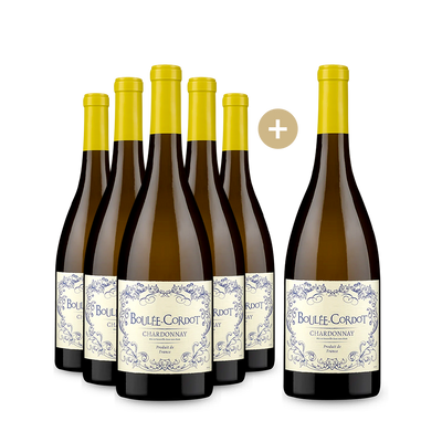 Offre 5+1 bouteilles Boulée-Cordot Chardonnay 2023