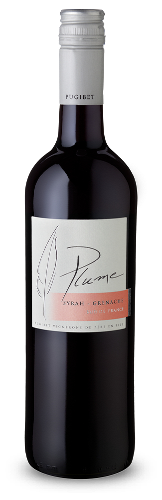 Plume Syrah Grenache 2023 à faible teneur en alcool