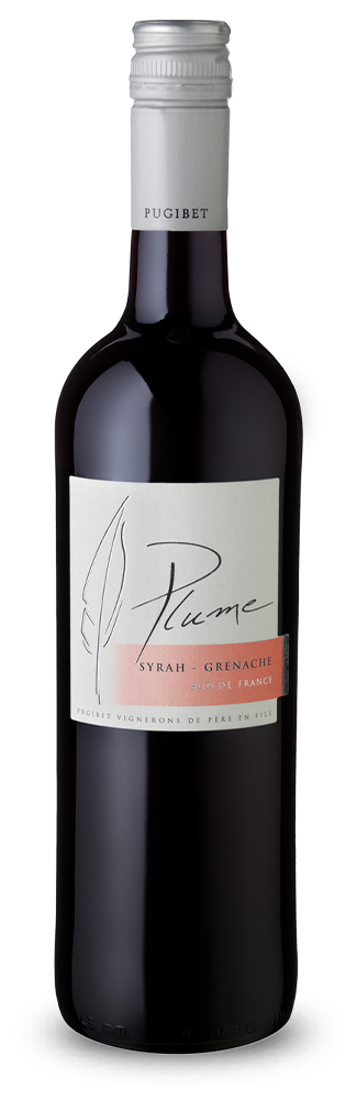 Plume Syrah Grenache 2023 à faible teneur en alcool