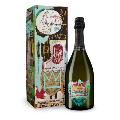 Champagne Dom Pérignon Jean-Michel Basquiat Édition Gift Box Vintage 2015