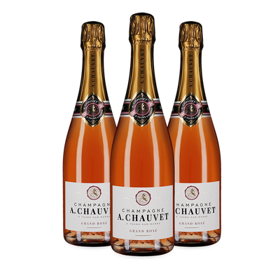 Offre 3 bouteilles Grand Rosé Premier Cru Brut